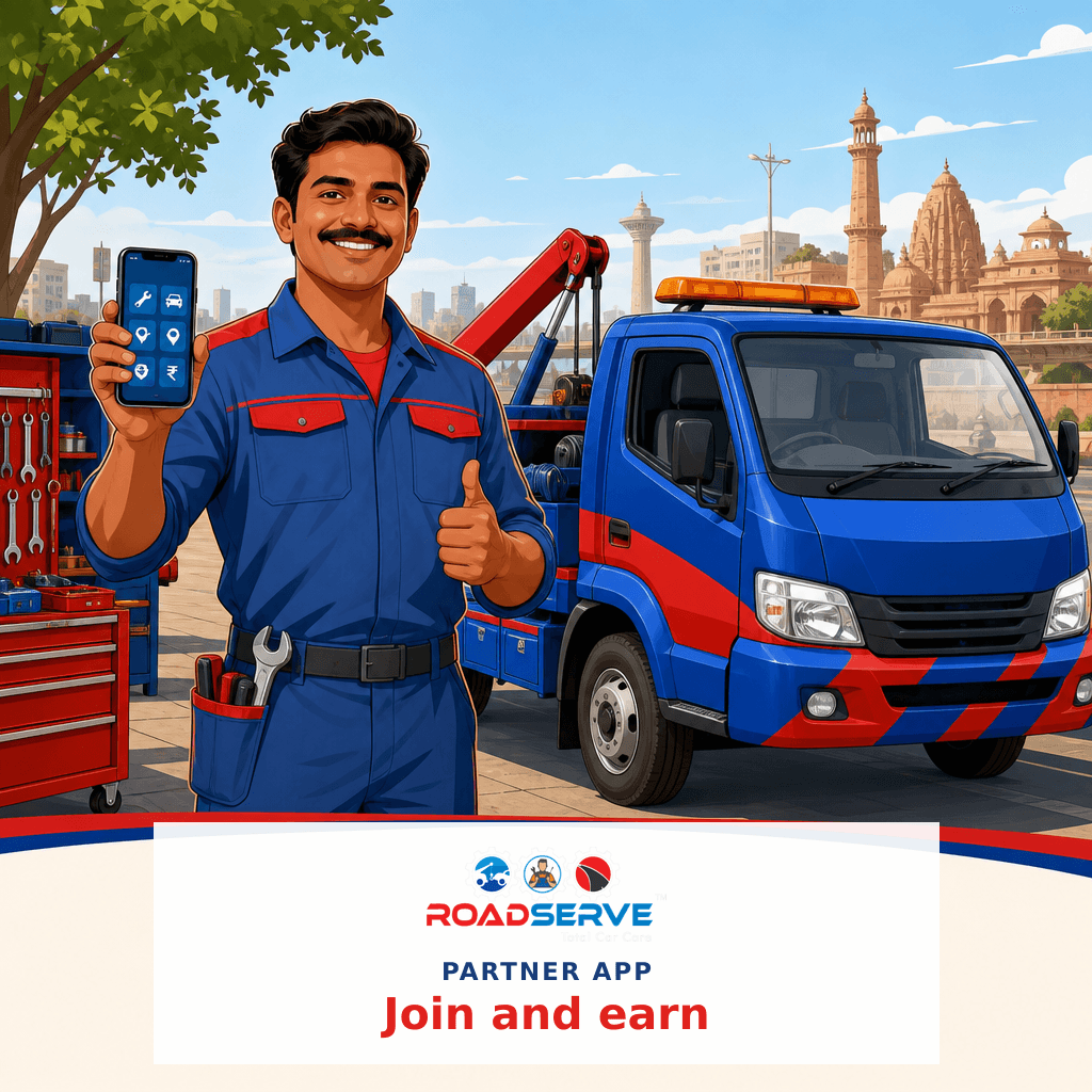 Join as Roadside Mechanic Partner Ahmedabad