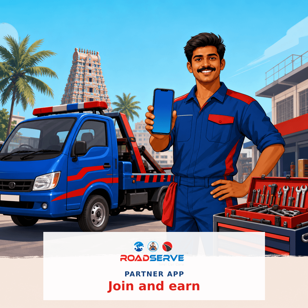Join Roadside Mechanic Network in Coimbatore
