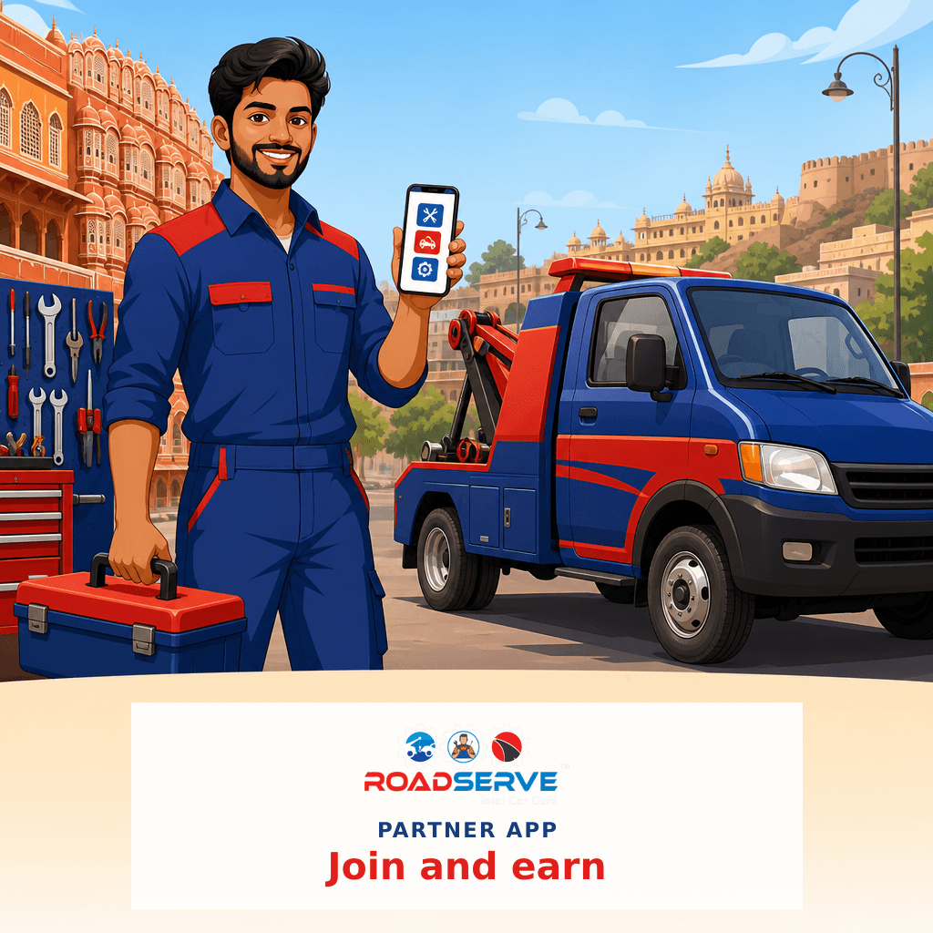 Join as Roadside Mechanic Partner Jaipur