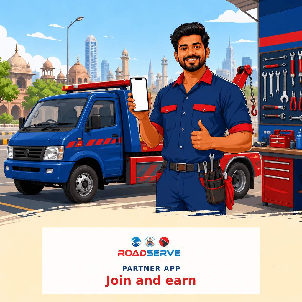Towing Van Driver Job Delhi - Join RoadServe