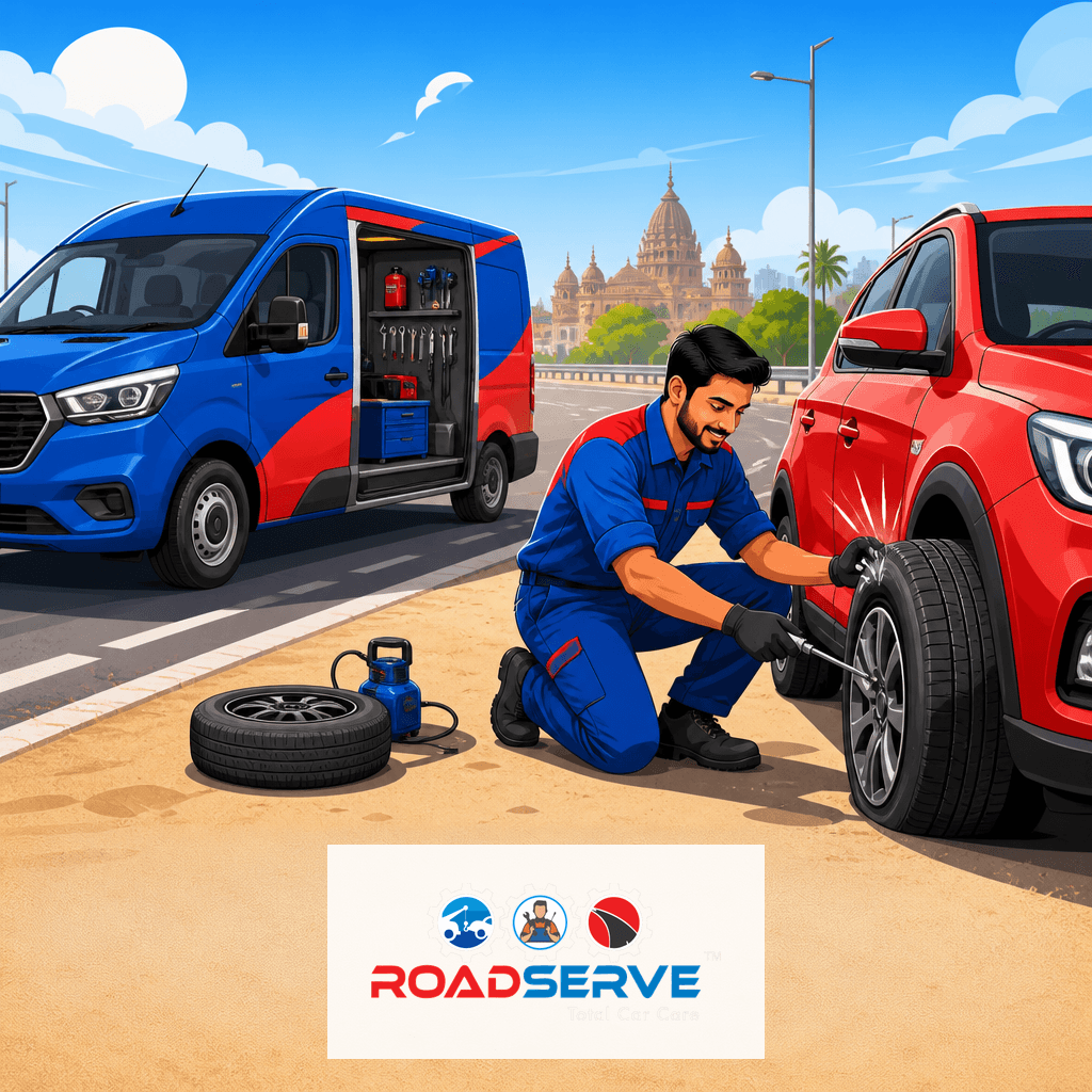 Tubeless Tyre Puncture in Rajkot: What to Do?