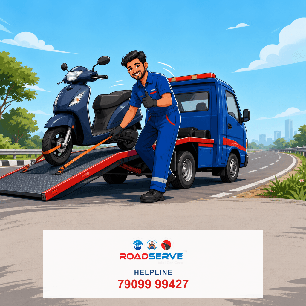 Find Two Wheeler Towing Service Near Me