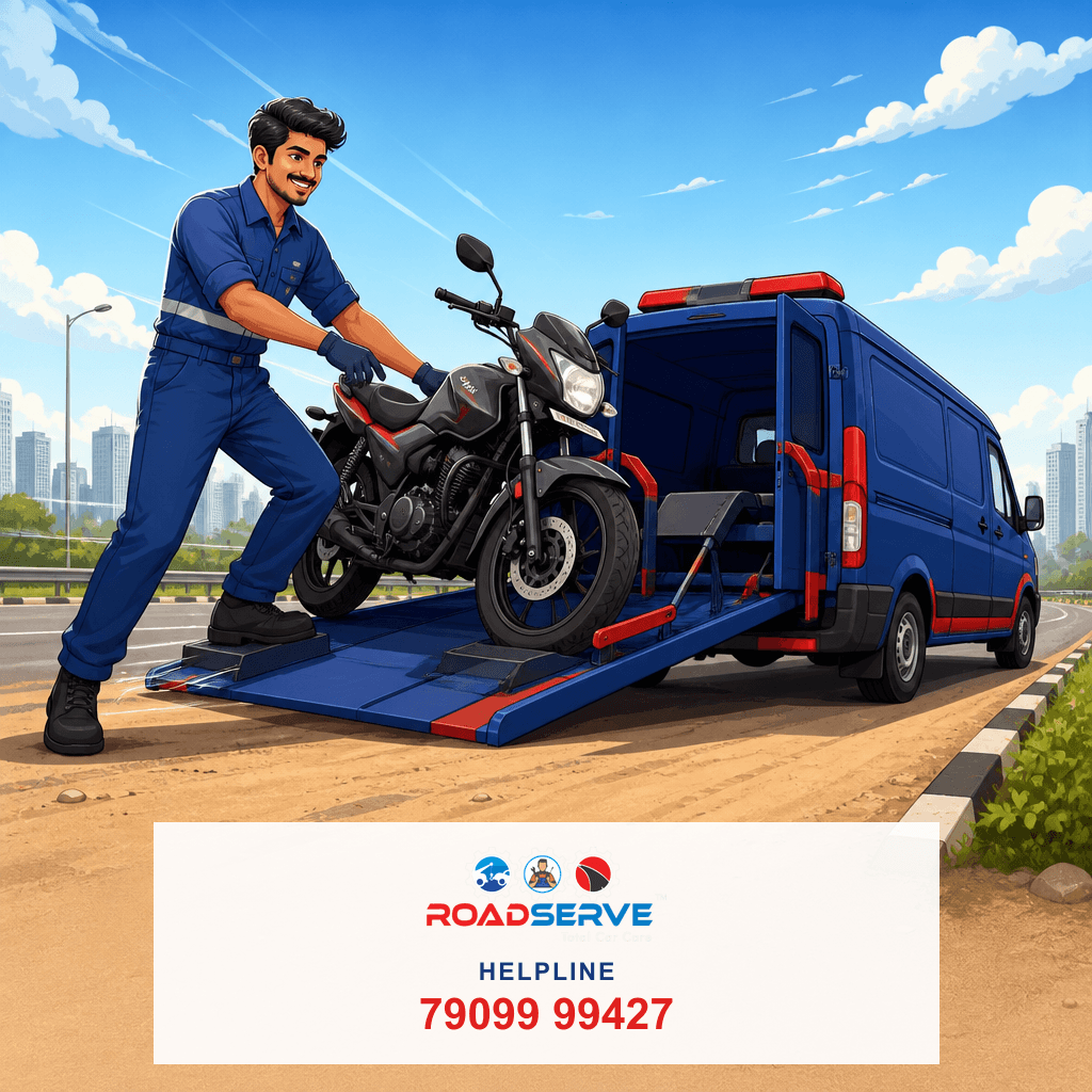 Reliable Two Wheeler Towing Service in Pune
